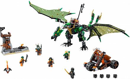 Lego Ninjago. Зелёный Дракон 